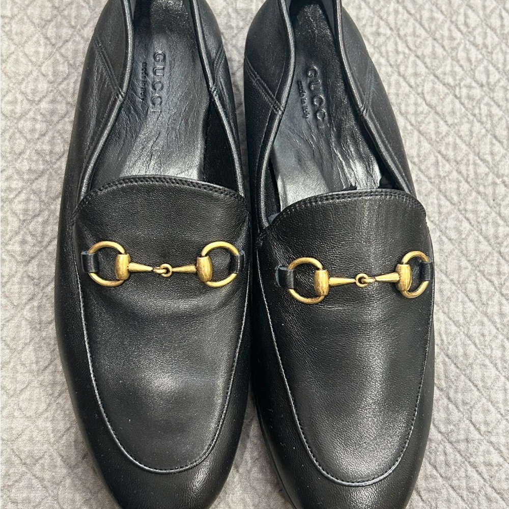 Gucci brixton leather horsebit